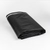 Black Reused Billboard Tarp - No Pipe Sleeves