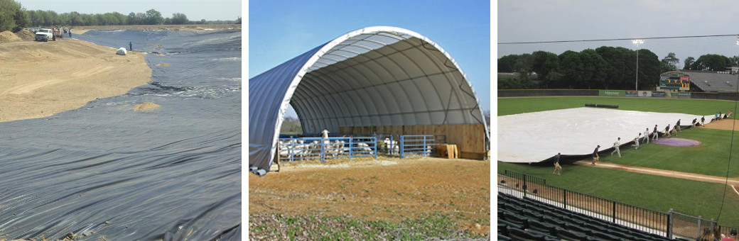 Custom Vinyl Tarps Liners Covers Hoop House Greenhouse Containment Liners